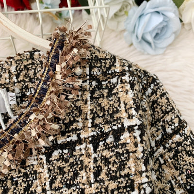 Blusa Corta Otoño Temperamento Celebridad - Image 19
