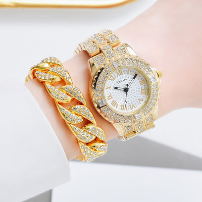Pulsera Reloj Elegante para Mujer con Diamantes y Diseño Sofisticado - Image 9