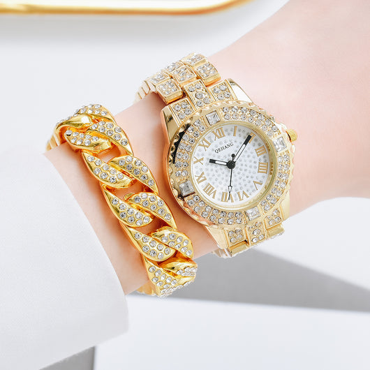 Pulsera Reloj Elegante para Mujer con Diamantes y Diseño Sofisticado - Image 9