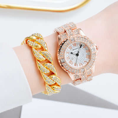 Pulsera Reloj Elegante para Mujer con Diamantes y Diseño Sofisticado - Image 10