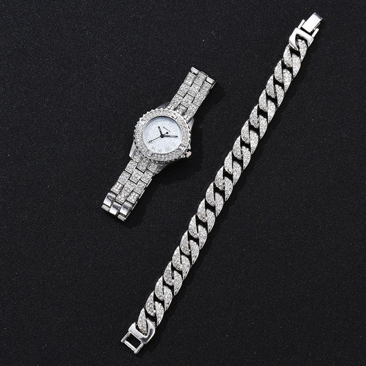 Pulsera Reloj Elegante para Mujer con Diamantes y Diseño Sofisticado - Image 14