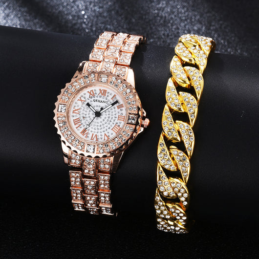 Pulsera Reloj Elegante para Mujer con Diamantes y Diseño Sofisticado - Image 15