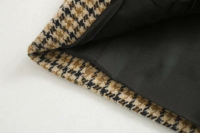 Blazer Infantil con Patrón de Cuadros para Invierno - Image 4
