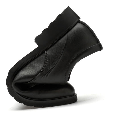 Botas de Cuero Vacuno Casual - Estilo Versátil y Duradero - Image 9