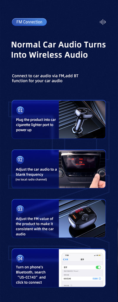 Receptor Bluetooth para Auto con Puerto Encendedor - Image 14