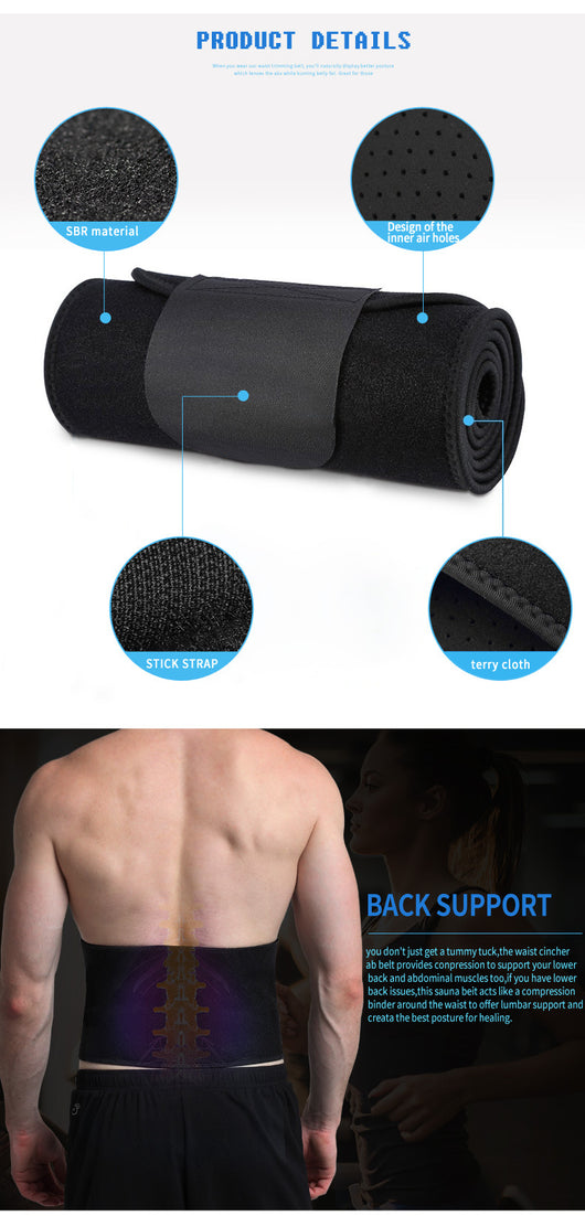 Faja de Soporte Lumbar para Levantamiento de Pesas y Fitness - Image 8