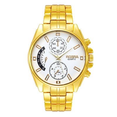 Reloj de Moda Dorado en Aleación con Cuarzo de Precisión - Image 12