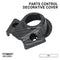 Kit de Cubierta Decorativa para Consola Central de Motocicleta