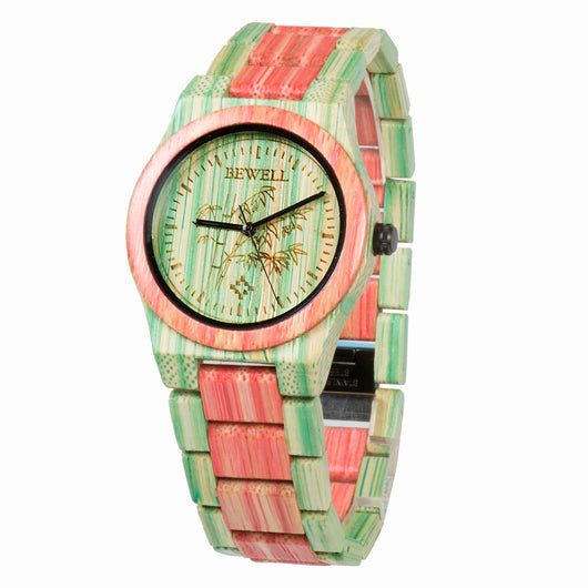 Reloj de Madera Bambú con Movimiento Dinámico - Image 6