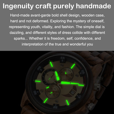 Reloj Empresarial Multifuncional Luminoso para Hombre - Image 9