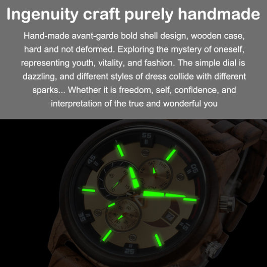Reloj Empresarial Multifuncional Luminoso para Hombre - Image 9