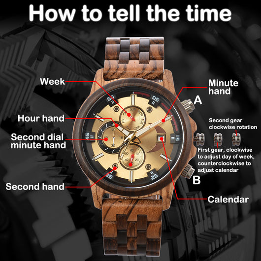 Reloj Empresarial Multifuncional Luminoso para Hombre - Image 14