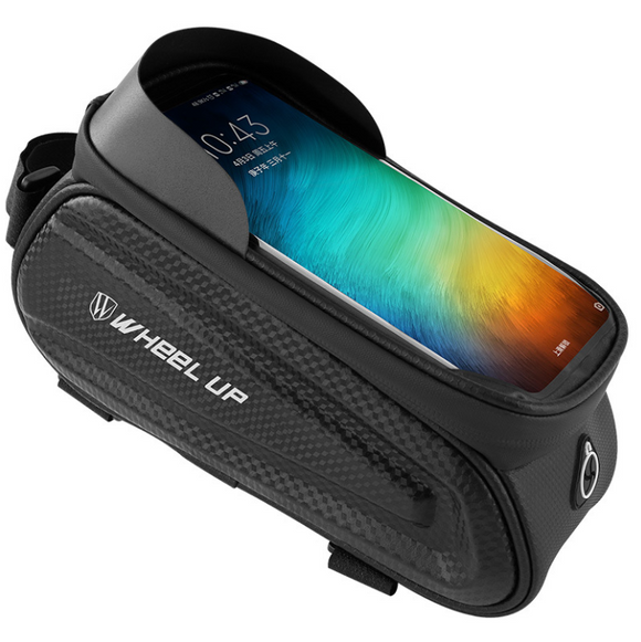 Bolsa Delantera EVA para Bicicleta - Portaequipos Frontal Resistente