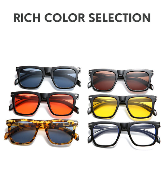 Gafas de Sol Cuadradas Vintage Metal - Estilo Retro - Image 10