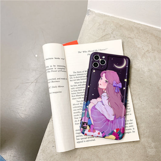 Funda para iPhone Estilo Cómic Chica - Diseño Simple y Moderno - Image 3