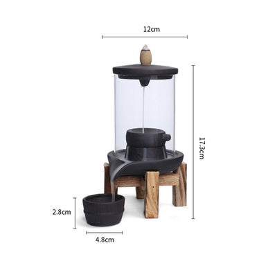Quemador de Incienso Backflow Loto Buda Resistente al Viento - Decoración Feng Shui Sun Wukong - Image 6