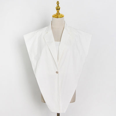 Blusa Triangular Invertida con Costura en Cadena - Diseño Trendy - Image 6
