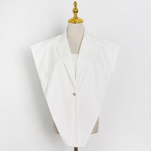 Blusa Triangular Invertida con Costura en Cadena - Diseño Trendy - Image 6