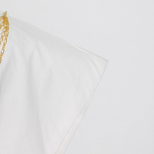 Blusa Triangular Invertida con Costura en Cadena - Diseño Trendy - Image 13