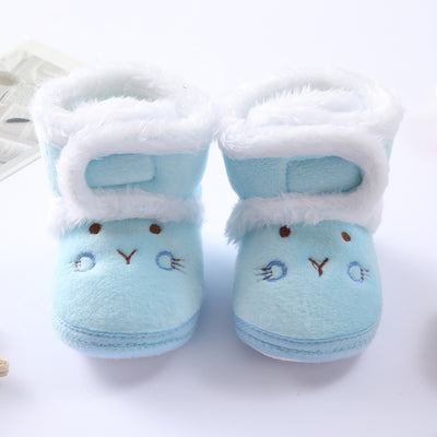 Zapatillas Suaves de Algodón para Bebés y Niñas - Suela Flexible - Image 11