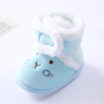 Zapatillas Suaves de Algodón para Bebés y Niñas - Suela Flexible - Image 12