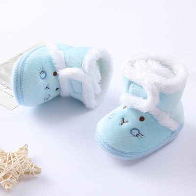 Zapatillas Suaves de Algodón para Bebés y Niñas - Suela Flexible - Image 13