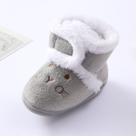Zapatillas Suaves de Algodón para Bebés y Niñas - Suela Flexible - Image 15