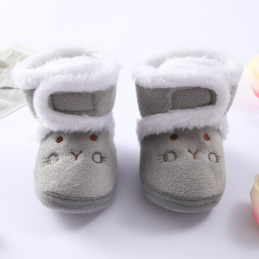 Zapatillas Suaves de Algodón para Bebés y Niñas - Suela Flexible - Image 16