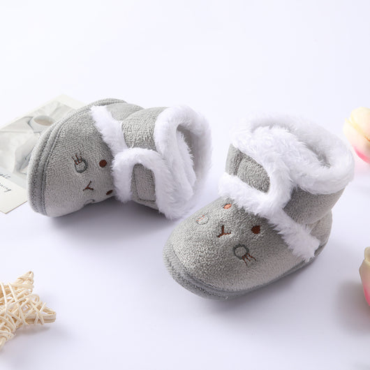 Zapatillas Suaves de Algodón para Bebés y Niñas - Suela Flexible - Image 17