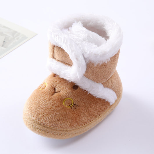 Zapatillas Suaves de Algodón para Bebés y Niñas - Suela Flexible - Image 20