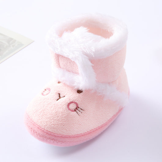 Zapatillas Suaves de Algodón para Bebés y Niñas - Suela Flexible - Image 25