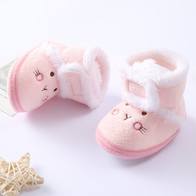 Zapatillas Suaves de Algodón para Bebés y Niñas - Suela Flexible - Image 26