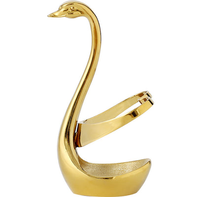 Set Elegante de Tenedores y Cucharas - Diseño de Hoja Nórdica - Image 3