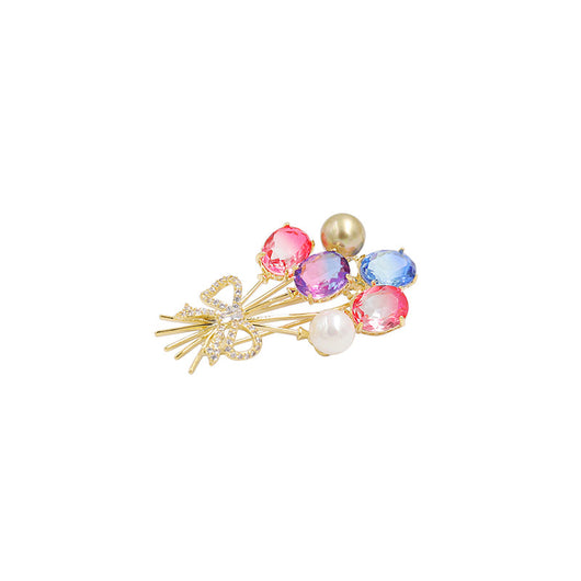 Broche de Cristal Imitación Elegante - Image 2