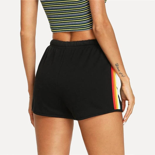 Shorts Elásticos Arcoíris para Mujer - Image 5