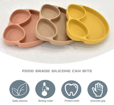 Plato Infantil Divisor con Ventosa de Silicona para Bebés y Niños - Image 34