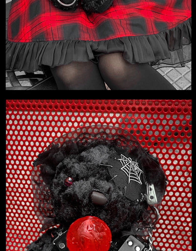 Bolsa Crossbody Gótica Hell Bear Lolita - Image 10