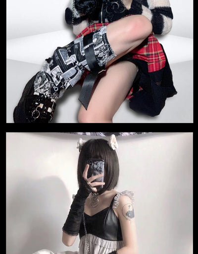 Bolsa Crossbody Gótica Hell Bear Lolita - Image 12