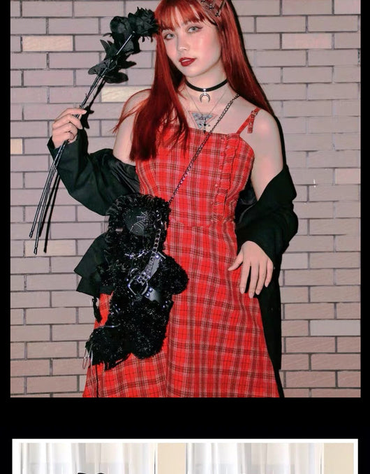 Bolsa Crossbody Gótica Hell Bear Lolita - Image 21