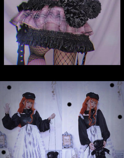 Bolsa Crossbody Gótica Hell Bear Lolita - Image 29