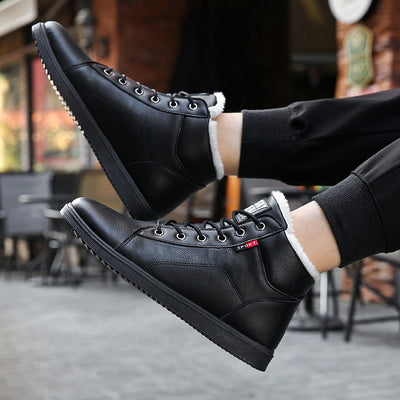 Botas Martin de Algodón para Hombre con Forro de Terciopelo - Image 3