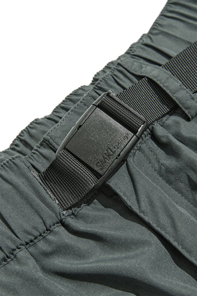 Shorts Cargo Hombre Verano con Bolsillos Múltiples y Paneles de Contraste - Image 12