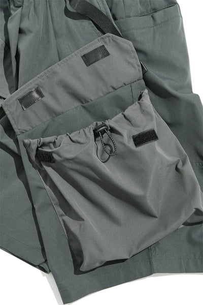 Shorts Cargo Hombre Verano con Bolsillos Múltiples y Paneles de Contraste - Image 14
