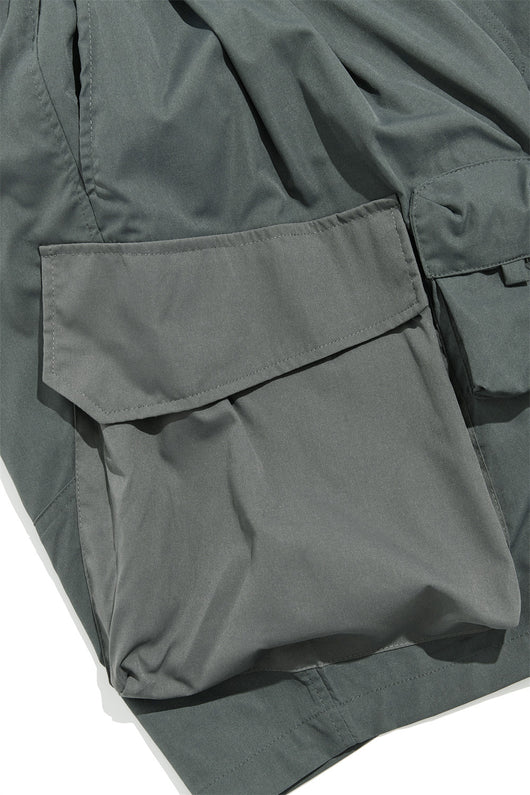 Shorts Cargo Hombre Verano con Bolsillos Múltiples y Paneles de Contraste - Image 16