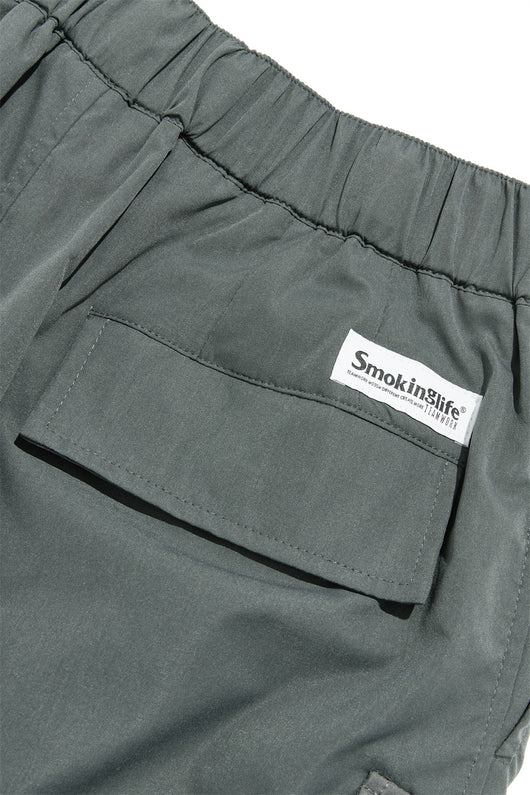 Shorts Cargo Hombre Verano con Bolsillos Múltiples y Paneles de Contraste - Image 19