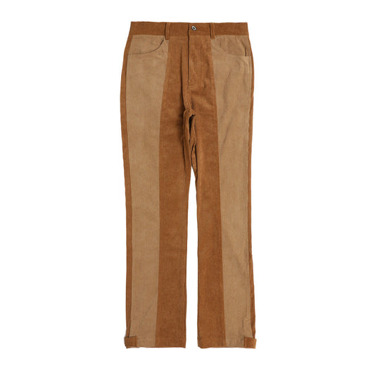 Pantalones Slim Straight con Bloques de Color - Tendencia Street Casual - Image 9
