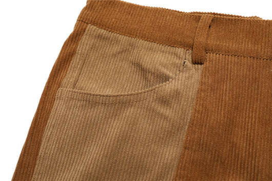 Pantalones Slim Straight con Bloques de Color - Tendencia Street Casual - Image 12