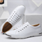 Zapatos Casuales de Cuero para Hombre Talla Grande - Cómodos y Transpirables