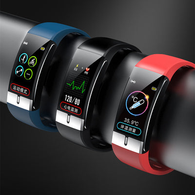 Pulsera Inteligente con ECG y Monitoreo de Temperatura