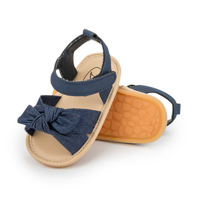 Sandalias de Verano para Bebé con Moño y Suela de Goma - Image 20